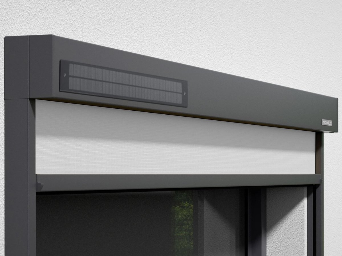Solarantrieb für Fensterbeschattung