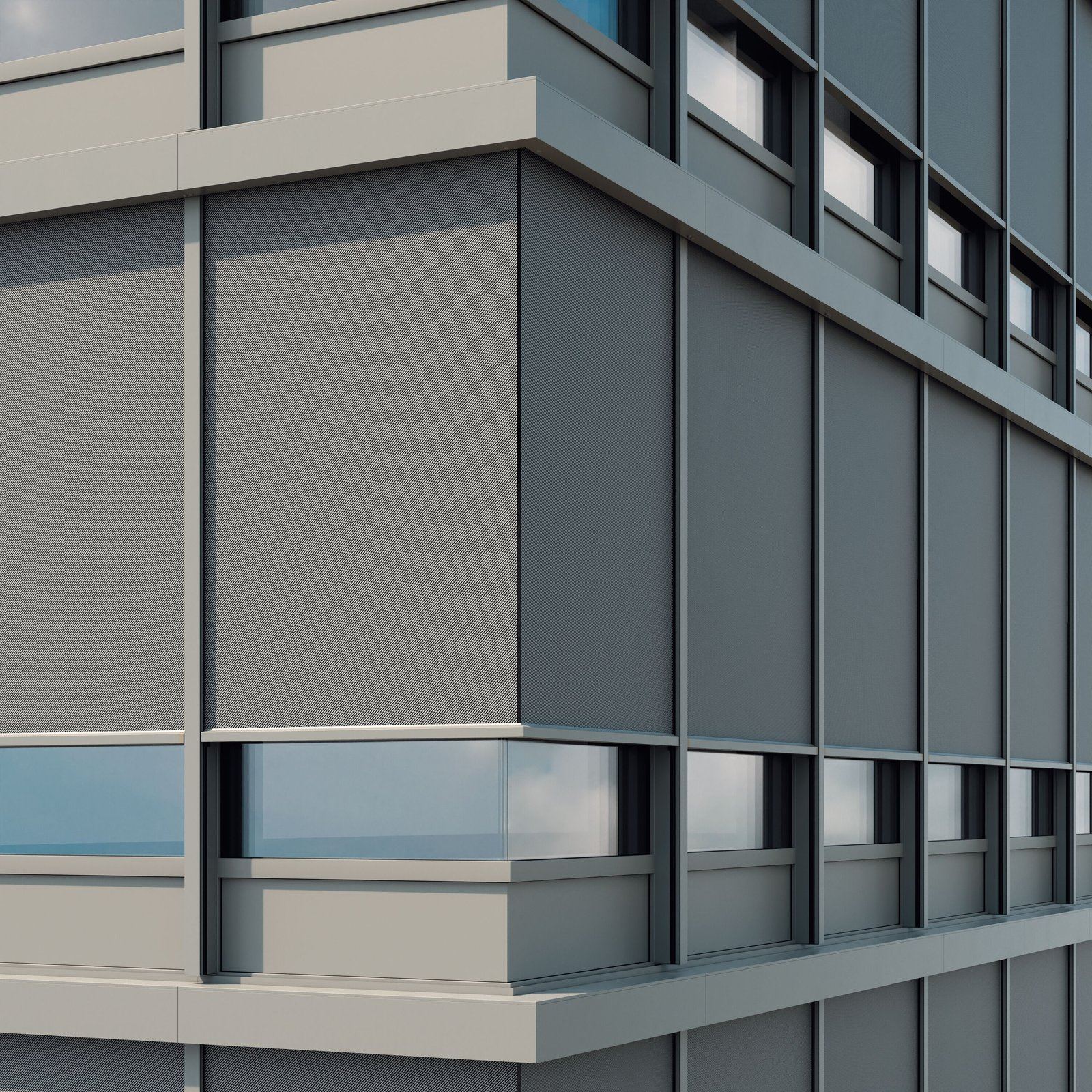 Fensterbeschattung für eine besondere Fensterform